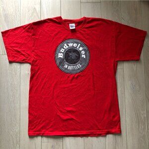 Budweiser Gildan Red T-Shirt